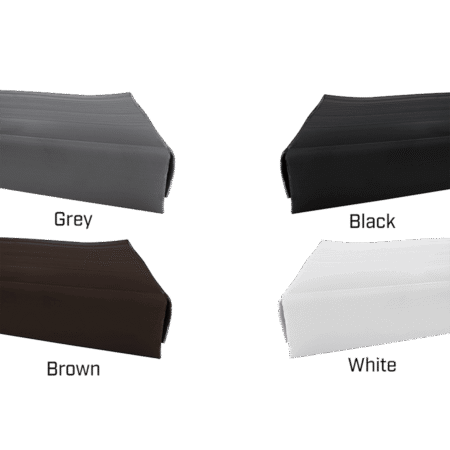 Black Reverse Angle Weatherseal