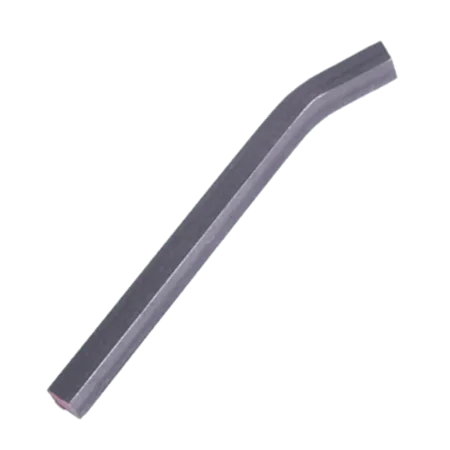 1/4? Square Keystock 3-5/8? Long with 30 Degree Bend