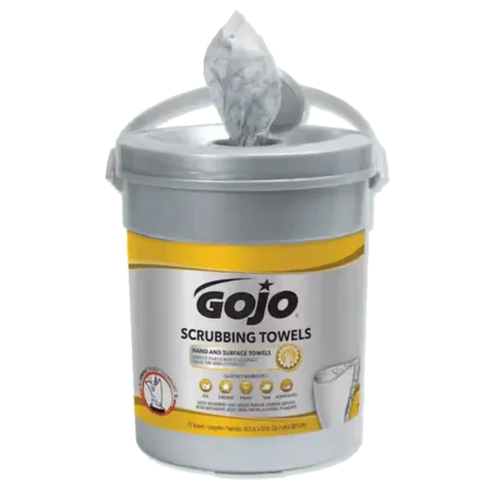 GOJO Scrubbing Towels 72 Ct/ Bucket